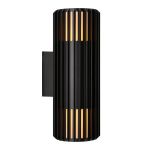 Nordlux Aludra Applique Murale Seaside Noir Up & Down | Convient pour 2x E27