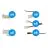 Noxion Rubans LED Naga - Connecteur Seul Couleur 10mm - Moyen 30pcs
