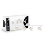 D'Lite Plafondlamp Beitem Metaal Mat Wit FSC Hout | Geschikt Voor 4x GU10