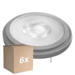 Voordeelpak 6x Ledvance  SUPERIOR LED Spot Reflector G53 AR111 7.4W 450lm 24D - 927 Zeer Warm Wit | Beste Kleurweergave - Dimbaar - Vervangt 50W