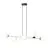 Emibig Hanglamp Gravity Staal Zwart | Geschikt voor 6x E14 - Max 10W