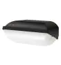  Philips LED Beveiliging Coreline BWC110 Zwart 9W 900lm - 830 Warm Wit | 242x110mm - IP54 - Lichtsensor
