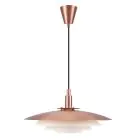 Nordlux Bretagne 38 Pendelarmatuur Koper | Geschikt voor 1x G9
