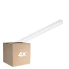 Voordeelpak 4x Philips LED Montagebalk CoreLine Wit 37W 5200lm - 865 Daglicht | 150cm - - Vervangt 2x58W