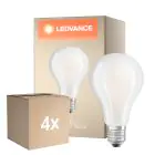 Voordeelpak 4x Ledvance  Classic LED E27 Peer Filament Mat 24W 3452lm - 840 Koel Wit | Vervangt 200W