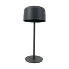 Eglo Tafellamp Roccanova Staal Zwart 2W 270lm - 830 Warm Wit | IP44 - Touch Dimbaar - USB-C