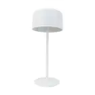 Eglo Tafellamp Roccanova Staal Wit 2W 270lm - 830 Warm Wit | IP44 - Touch Dimbaar - USB-C